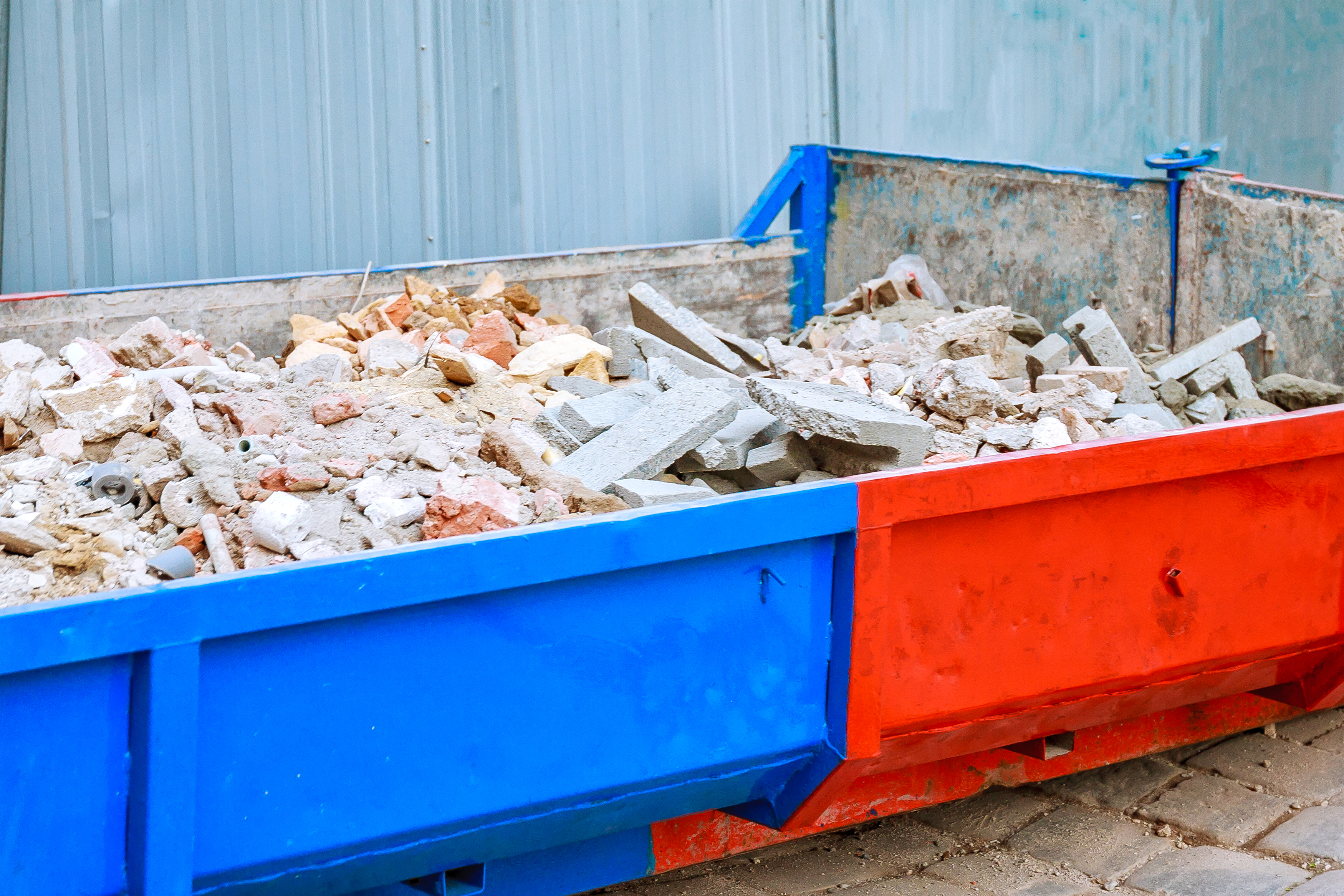 Site clean-up and demolition waste removal