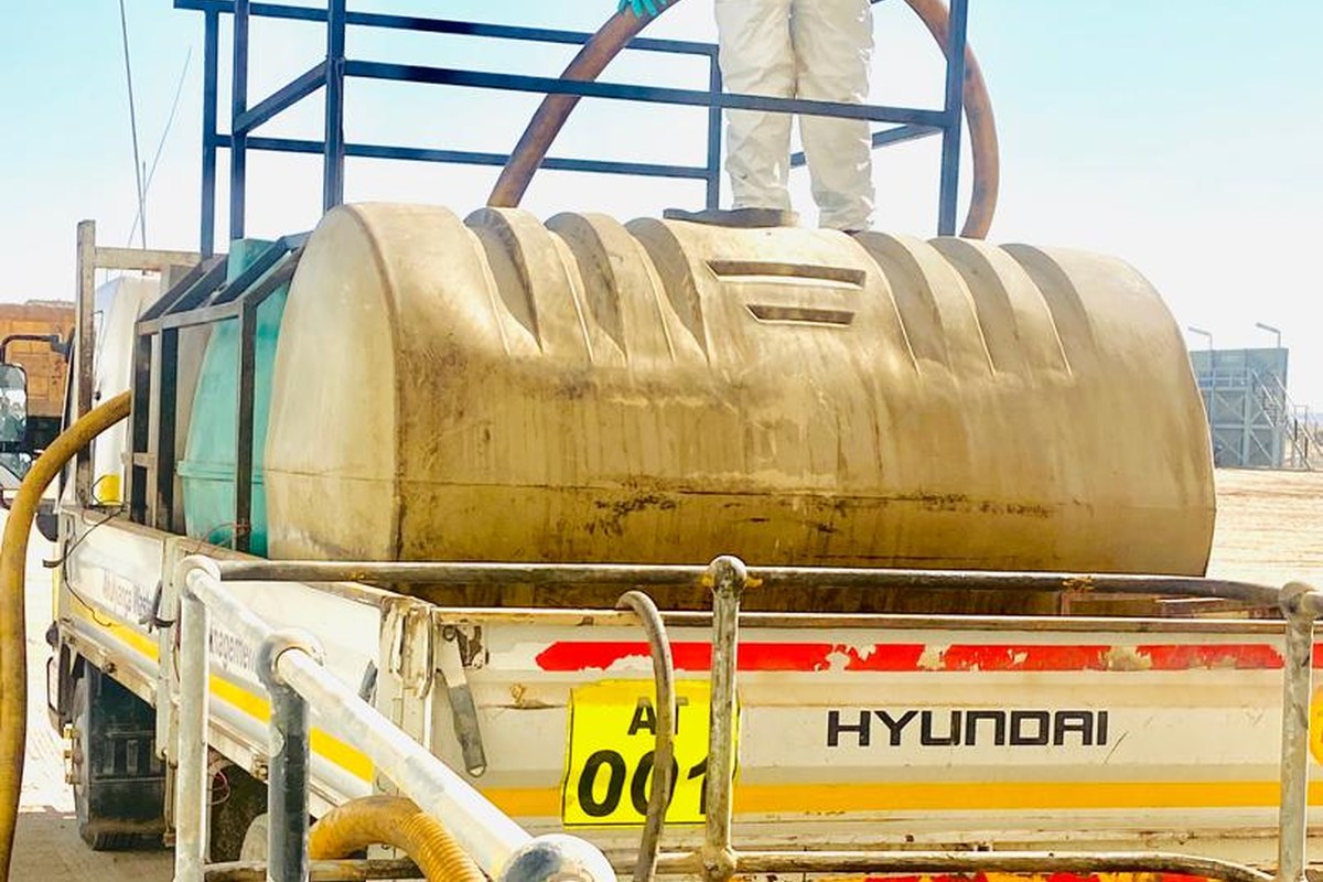 Oil Tank Cleaning