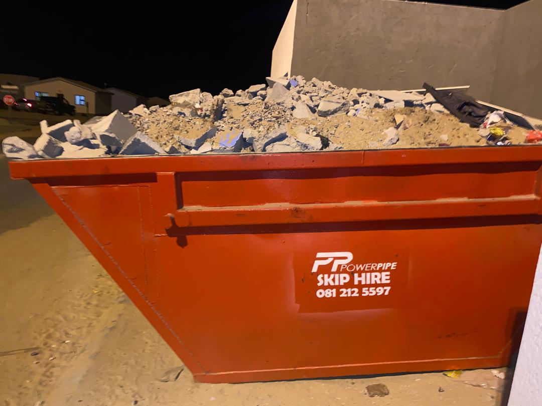 6 cubic metre skip bin